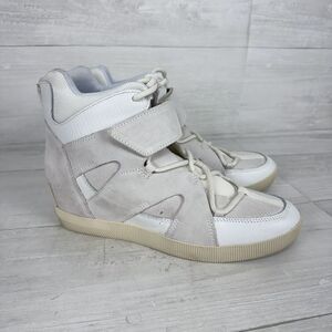 Sorel Out N About Sport Womens 10 Lace‎ Up Wedge Boot Waterproof White Sneakers